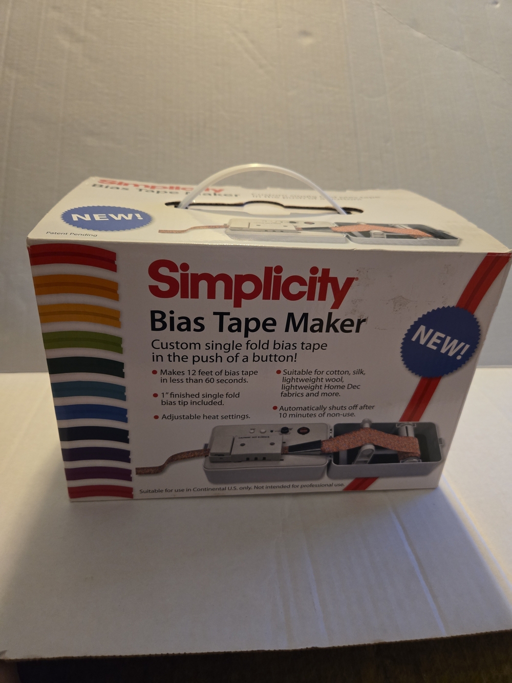 Simplicity Bias Tape Maker Machine